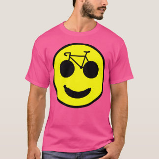 Camiseta Sorriso engraçado da bicicleta Banana