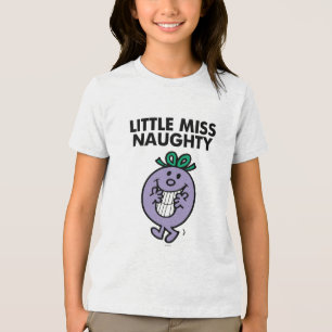 Camiseta Sorriso enorme pequeno da senhorita Impertinente