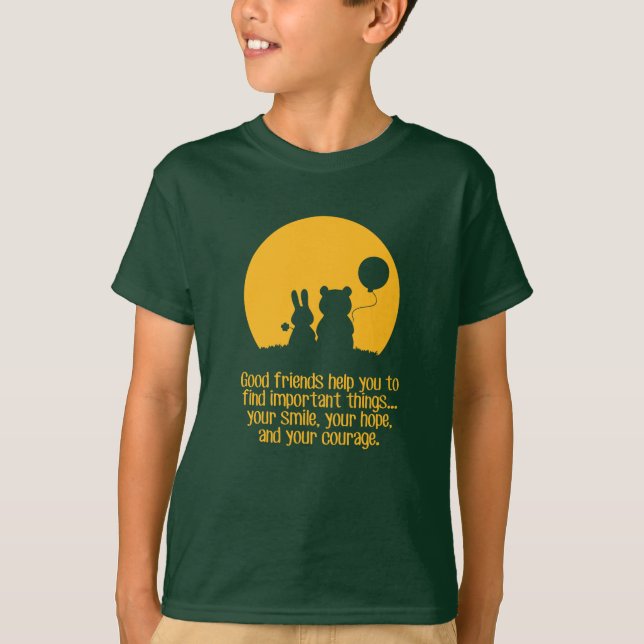 Camiseta Sorriso, esperança, coragem (Frente)