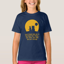Camiseta Sorriso, esperança, coragem