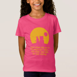 Camiseta Sorriso, esperança, coragem