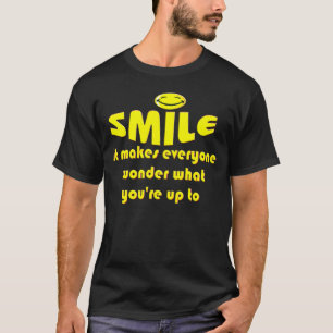 Camiseta Sorriso - faça a pessoas a maravilha que seu até