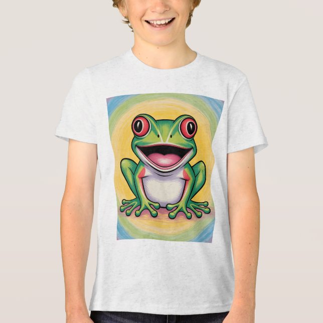 Camiseta Sorriso Gentil do Sapo (Frente)