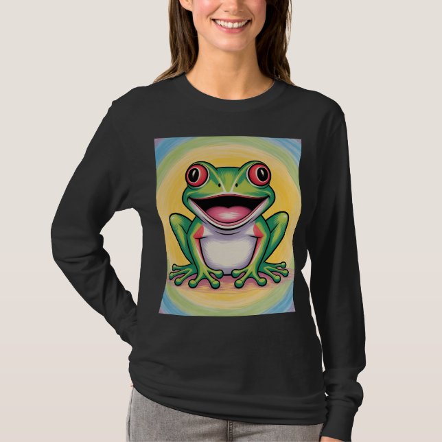 Camiseta Sorriso Gentil do Sapo (Frente)
