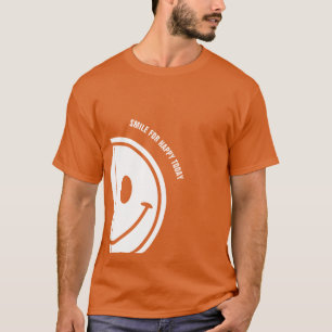 Camiseta Sorriso para feliz hoje