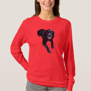 Camiseta Sorriso preto de Labrador