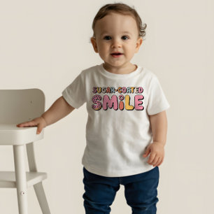Camiseta Sorriso Revestido Com Açúcar Rosquinha