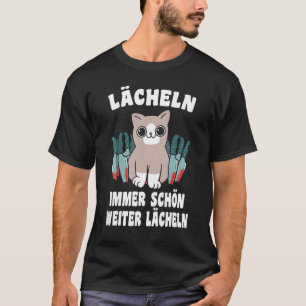 Camiseta Sorriso Sempre Belo Sorriso Largo Faca Gato Louco