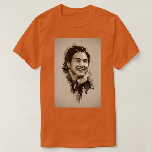 Camiseta sorriso suga (Frente do Design)
