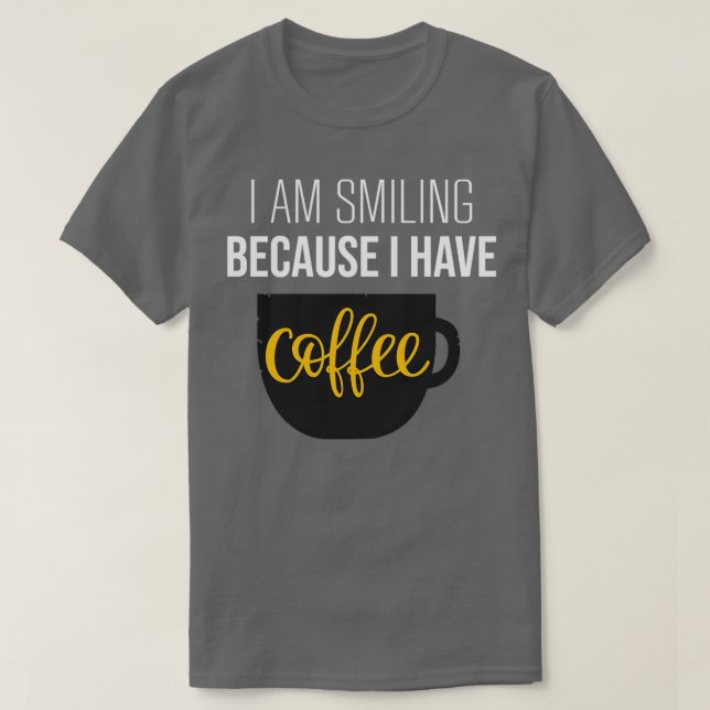 Camiseta Sorrisos - Café (Frente do Design)