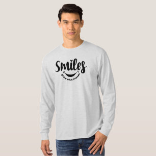 Camiseta Sorrisos Crescem Com Amigos