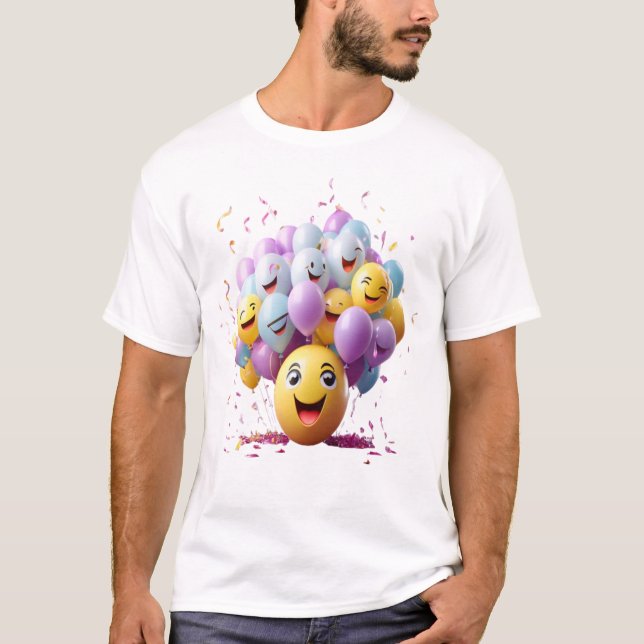 Camiseta Sorrisos De Rostos (Frente)