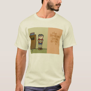 Camiseta sorrisos do bibliotecário