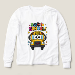 Camiseta "Sorrisos em Rodas: De volta à Escola em Estilo!"