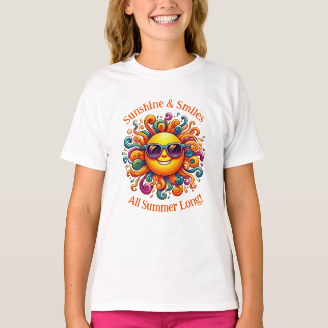 Camiseta Sorrisos Sunny (Frente)