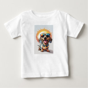 Camiseta Sorrisos Sunny: O Dachshund Legal