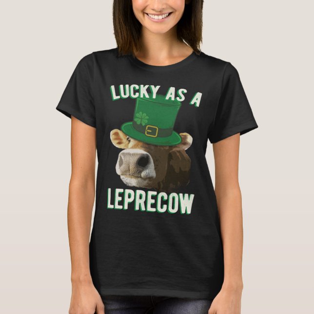 Camiseta Sorte Como Uma Rua De Leprechaun Mash Up (Frente)