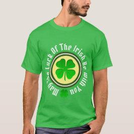 Camiseta Sorte Da Camisa-T Irlandesa