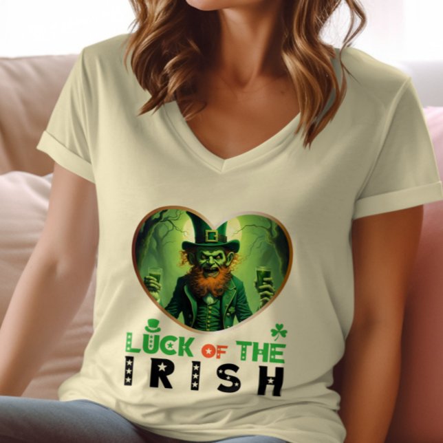 Camiseta Sorte da Noite Irlandesa - Irlandesa Pub Trivia (Criador carregado)