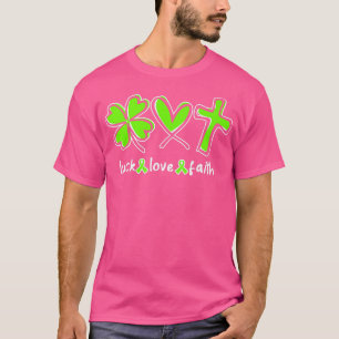 Camiseta Sorte de amor Fé Saúde Mental Consciência3116