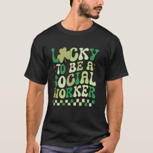 Camiseta Sorte De Ser Um Trabalhador Social, Trazendo Ruas 