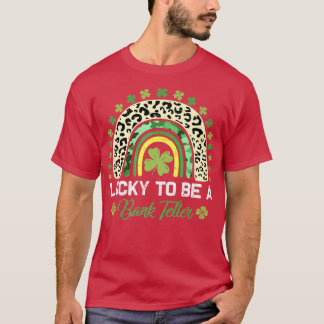 Camiseta Sorte De Ser Uma Rua De Professora Do Rainbow Do B