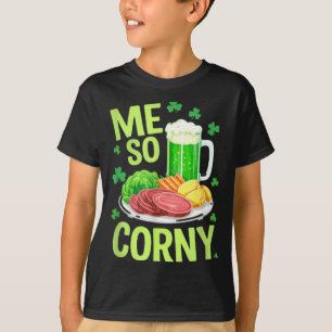 Camiseta Sorte do irlandês cerveja verde e festa de carne e