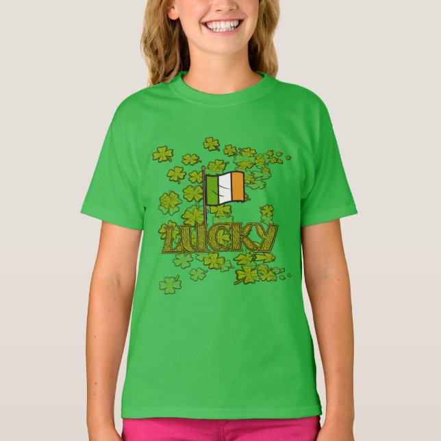 Camiseta Sorte dos irlandeses (Frente)