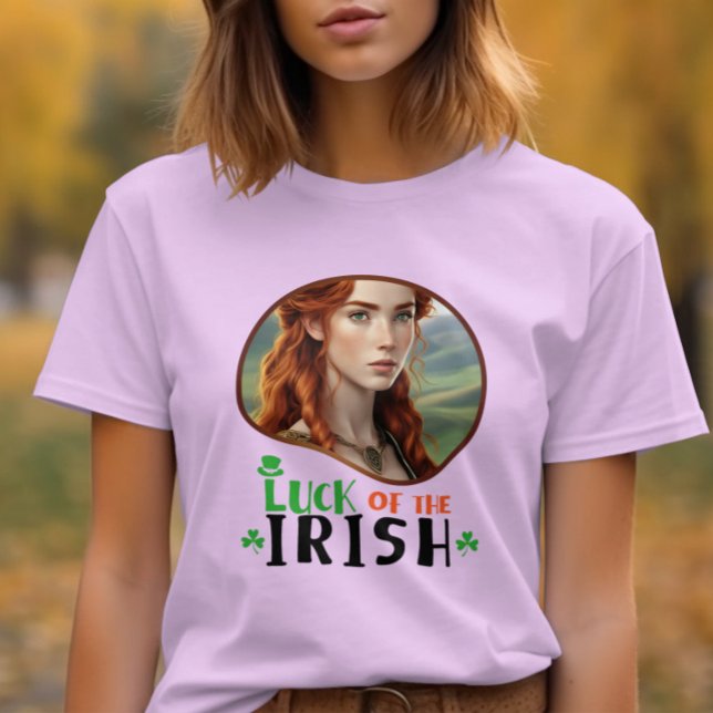 Camiseta Sorte dos Irlandeses - Emerald Isle Revelry (Criador carregado)