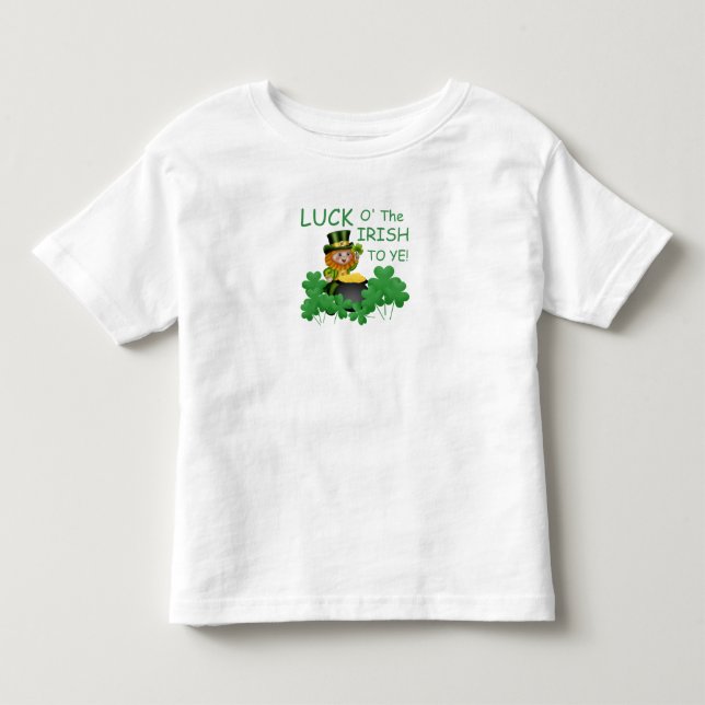 Camiseta Sorte dos Irlandeses para você! (Frente)