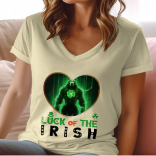 Camiseta Sorte dos Irlandeses - Pote de diversão de Leprech