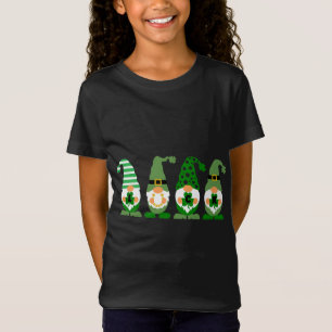 Camiseta Sorte e Shamrocks - Comemorar Ruas. Dia de Patrick