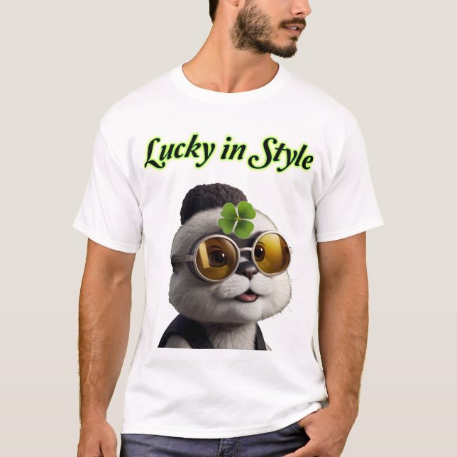 Camiseta Sorte no estilo (Frente)