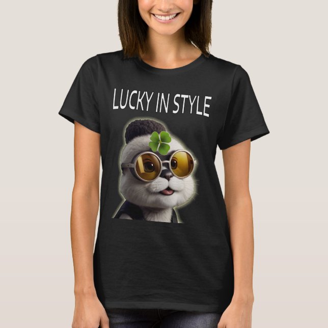 Camiseta Sorte no estilo (Frente)