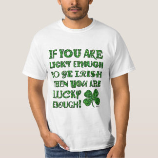 CAMISETA SORTE O SUFICIENTE.