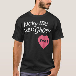Camiseta Sorte Que Vejo Fantasmas