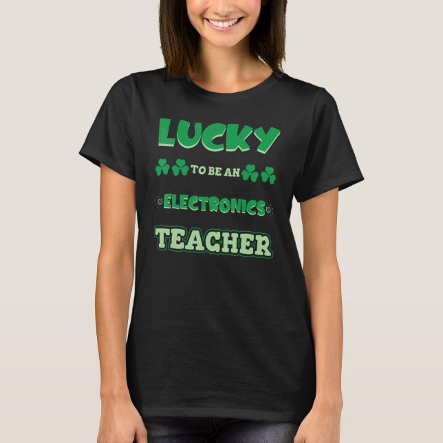 Camiseta Sorte Ser Eletrônicos Professora Rua Dia Patrick (Frente)