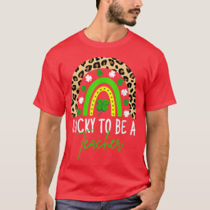 Camiseta Sorte ser professor de Arte, Rua Arco-Íris Da Patr