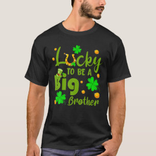 Camiseta Sorte Ser Um Grande Irmão, Dia de São Patrício