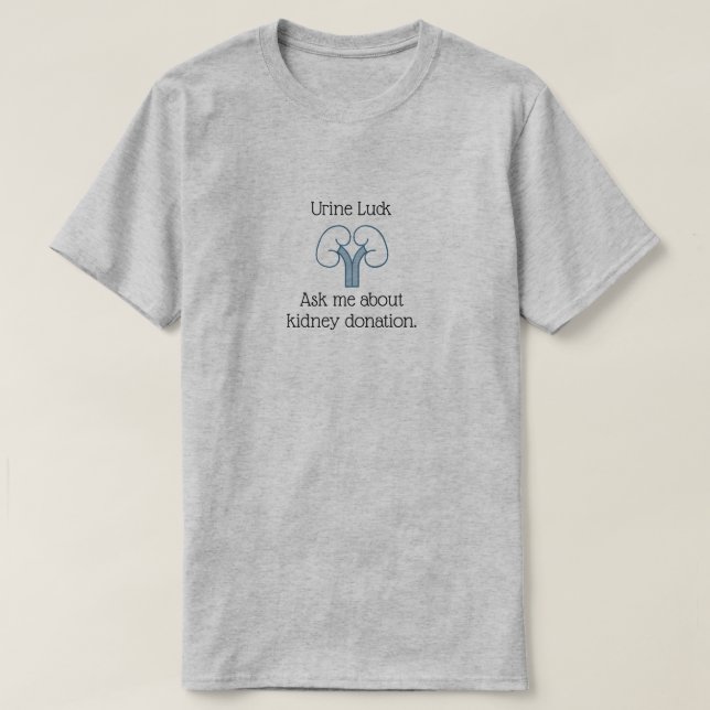 Camiseta Sorte Urinária, (Frente do Design)