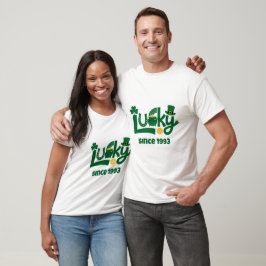 Camiseta Sortudo desde Ano