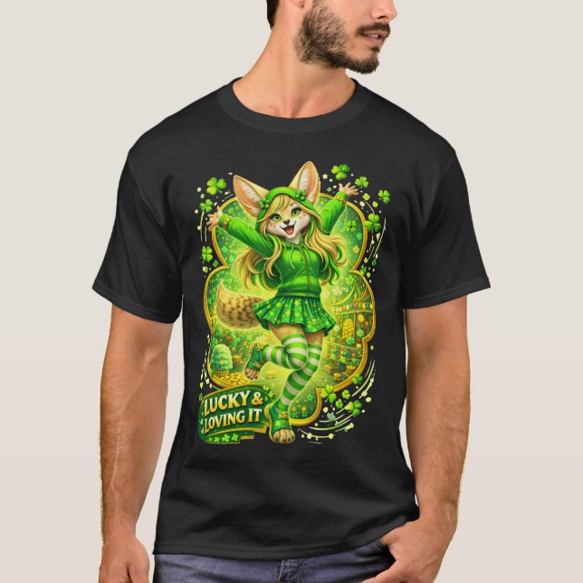 Camiseta Sortudo E Adorando (Frente)
