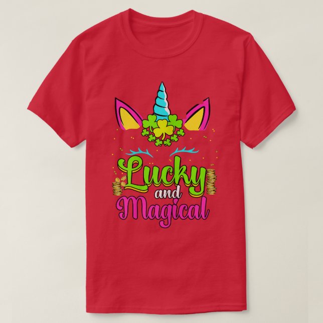 Camiseta Sortudo E Magia - São Patricks Shenanigans (Frente do Design)