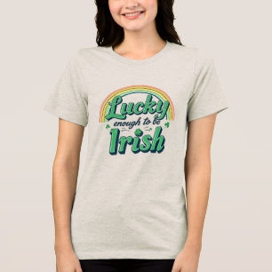 Camiseta Sortudo o suficiente para ser irlandês