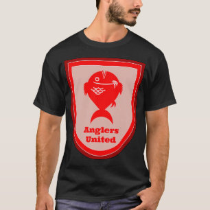 Camiseta Sortudo que estou aqui pescando perca engraçado pe
