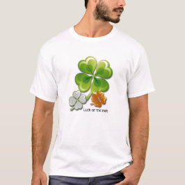 Camiseta Sortudos Charms Tricolor Shamrocks Rua. Dia de Pat