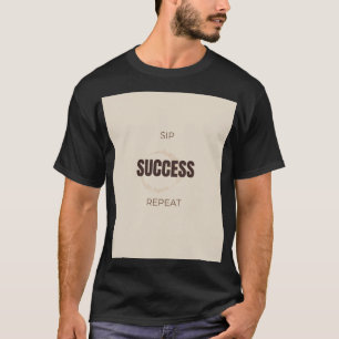 Camiseta Sorva Sucesso Repita Citação Motivacional Amante d
