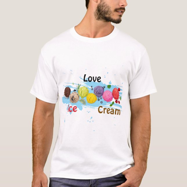 Camiseta sorvete  (Frente)