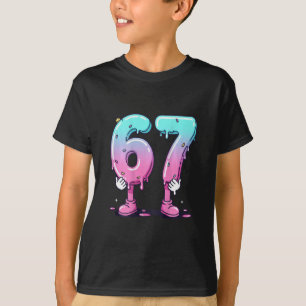 Camiseta Sorvete 67 Gota (ck) Seis Sete Meme Para Geração A