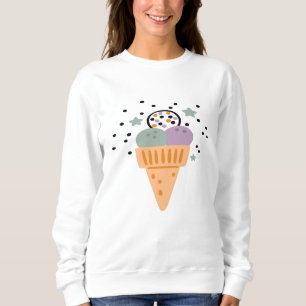 Camiseta Sorvete Arco-Íris Triplo